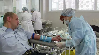 В ГИБДД Нижнекамска сдавали кровь пострадавшим в ДТП