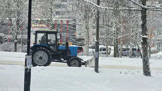 15 800 кубометров снега вывезли из Нижнекамска за новогодние праздники
