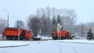 Вчера в Нижнекамске вывезли 2265 м3 снега