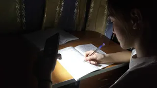 В Нижнекамске часть города осталась без света из-за пожара на трансформаторе