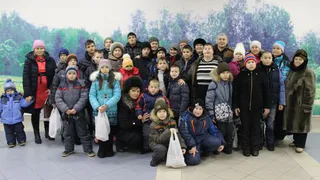 В Нижнекамске детей-инвалидов пригласили на хоккейный матч