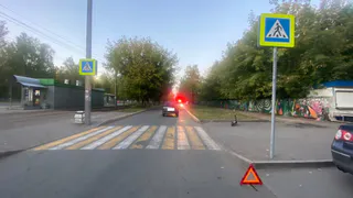 В Нижнекамске дети на элетросамокате залетели под колеса авто