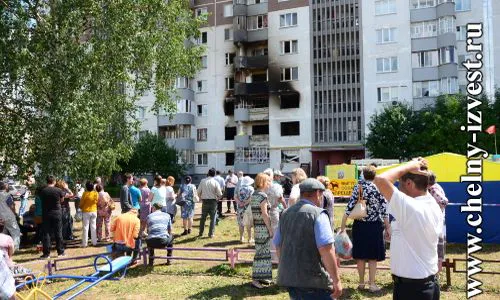 В Челнах взорвался подъезд в жилом доме