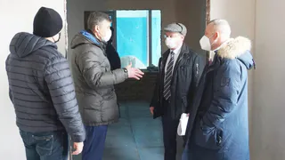 Ход стройки нового приемно-диагностического отделения НЦРМБ оценил министр здравоохранения РТ Фатихов