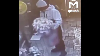 Романтик в белой шапке: в Нижнекамске украли букет мыльных роз из ТЦ «Сезам»