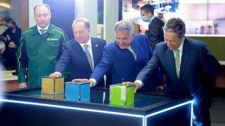 В Нижнекамске президент Татарстана запустил новые производства 
