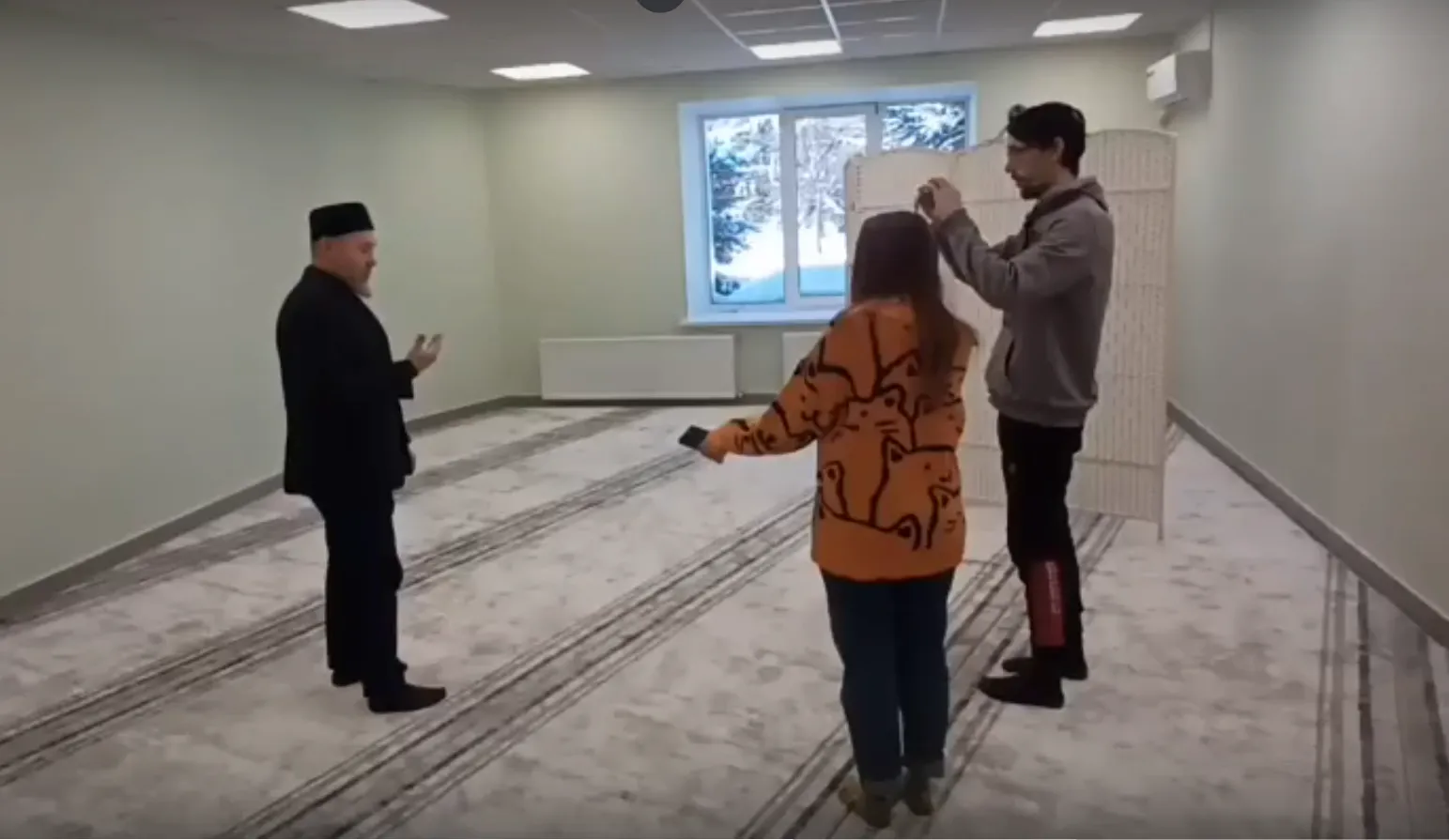 В НЦРМБ открылись молельные комнаты для мусульман и христиан