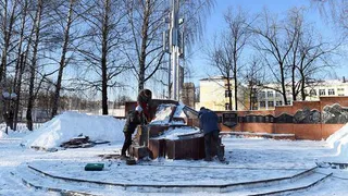В Нижнекамске реконструируют монумент воинам-интернационалистам