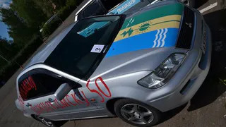 В Нижнекамске женщины соревновались на автомобилях