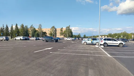 В Бегишево введена в эксплуатацию новая бесплатная парковка