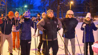 В «Алмаше» состоялась лыжная прогулка, посвященная памяти Гульшат Котенковой 
