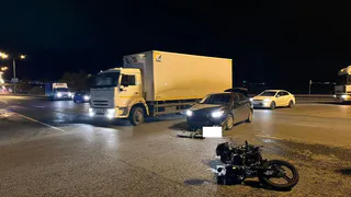 На трассе Нижнекамск – Соболеково Chevrolet Cruze не уступил дорогу мотоциклу