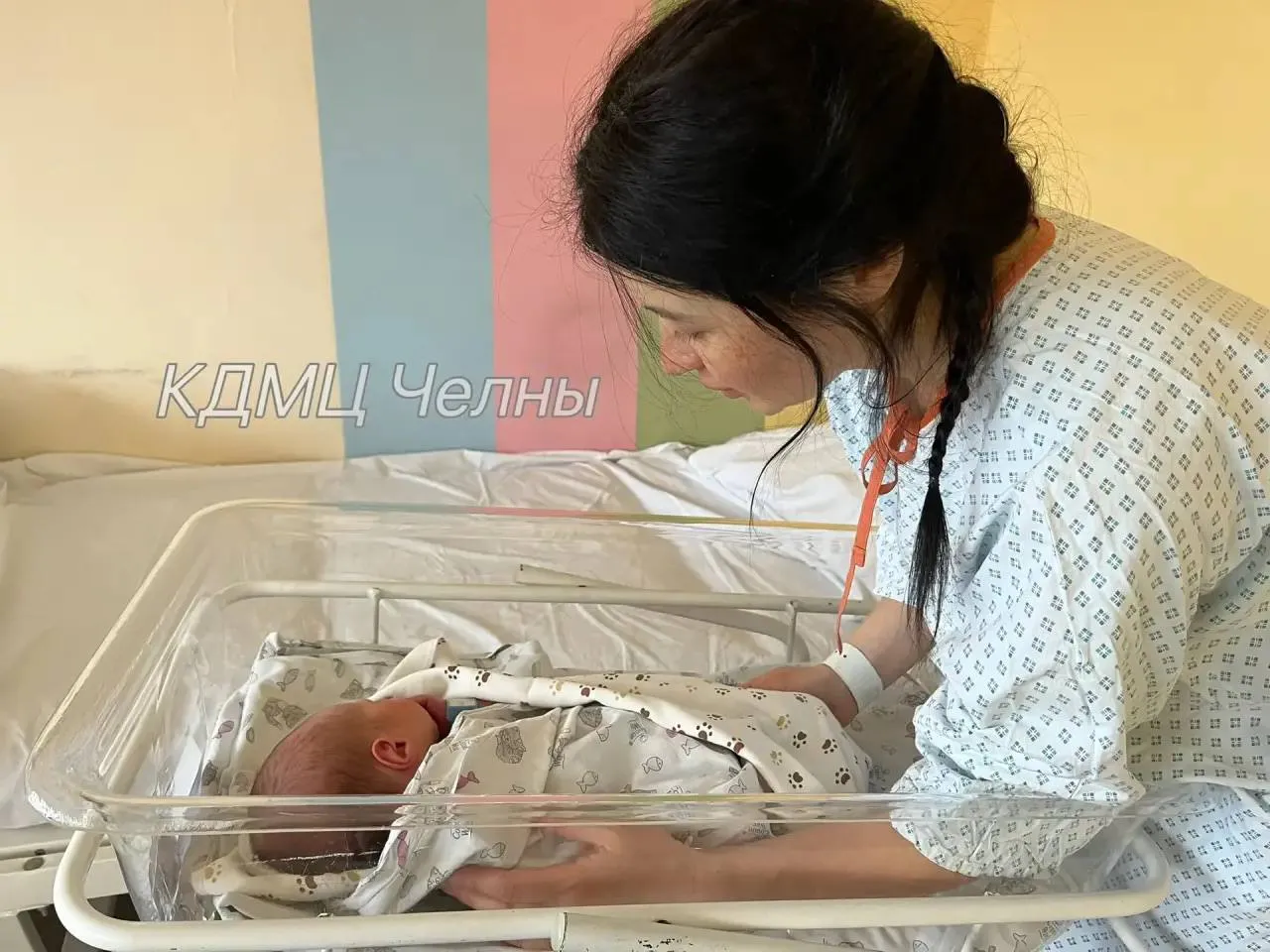 Спасавшая пса из проруби челнинка родила здорового мальчика