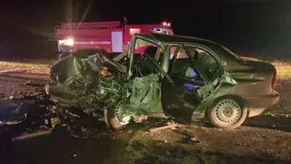 Смертельная авария: водитель погиб и трое детей пострадали 