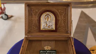 Нижнекамскому Храму Рождества Христова передали мощи святой блаженной Матроны Московской