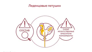 Вредны ли леденцовые петушки?