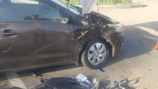 В Нижнекамске водитель иномарки сбил мотоциклиста
