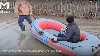 Салмачи — новая Венеция. Посёлок затопило два месяца назад