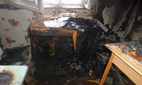 В Нижнекамске в квартире многодетной семьи произошел пожар