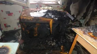 В Нижнекамске в квартире многодетной семьи произошел пожар