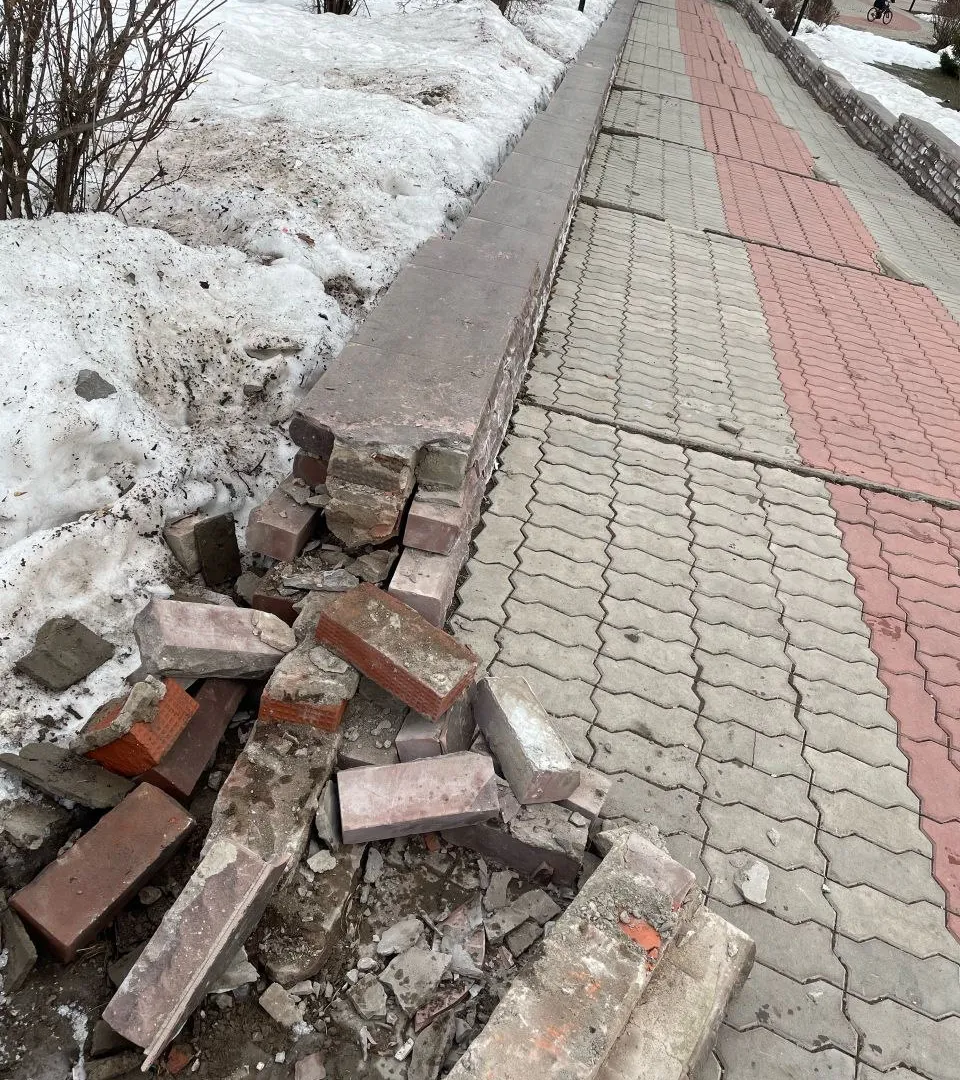 Нижнекамцы жалуются на голые газоны и разруху в парке Шинник