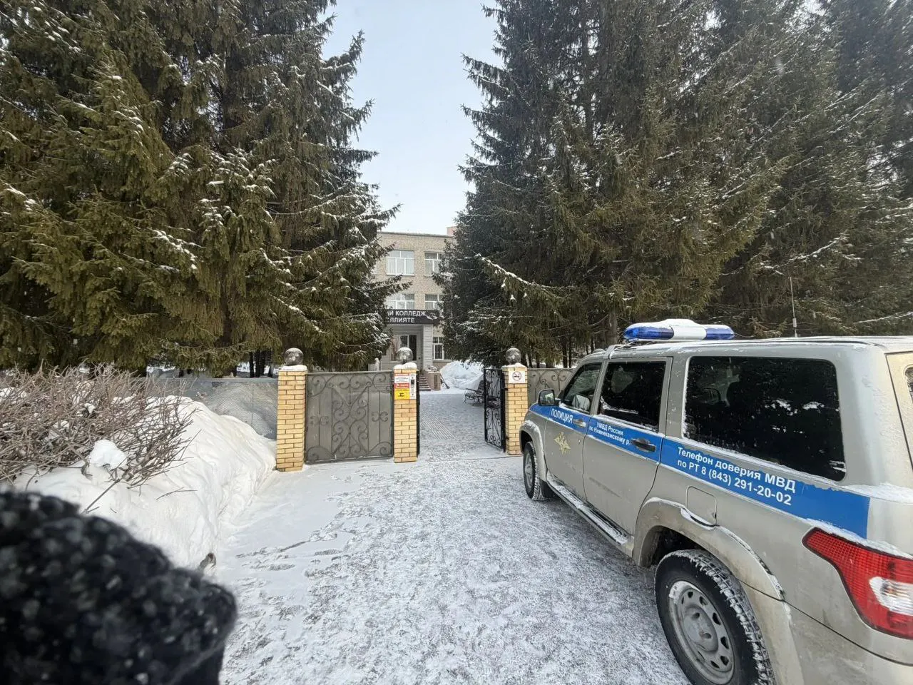 Медицинский колледж в Нижнекамске эвакуировали из‑за анонимного сообщения об угрозе