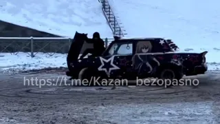 Казанская дрифтерша получила четыре штрафа за опасный трюк на «классике»