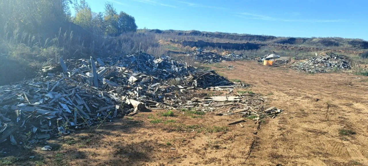 В Елабужском районе обнаружили незаконную свалку площадью 318 кв. м