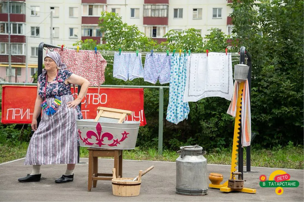 В селе Большое Афанасово Нижнекамского района завершилось благоустройство четырех дворов