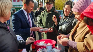 В Нижнекамске проходит первый марафон в поддержку военнослужащих 