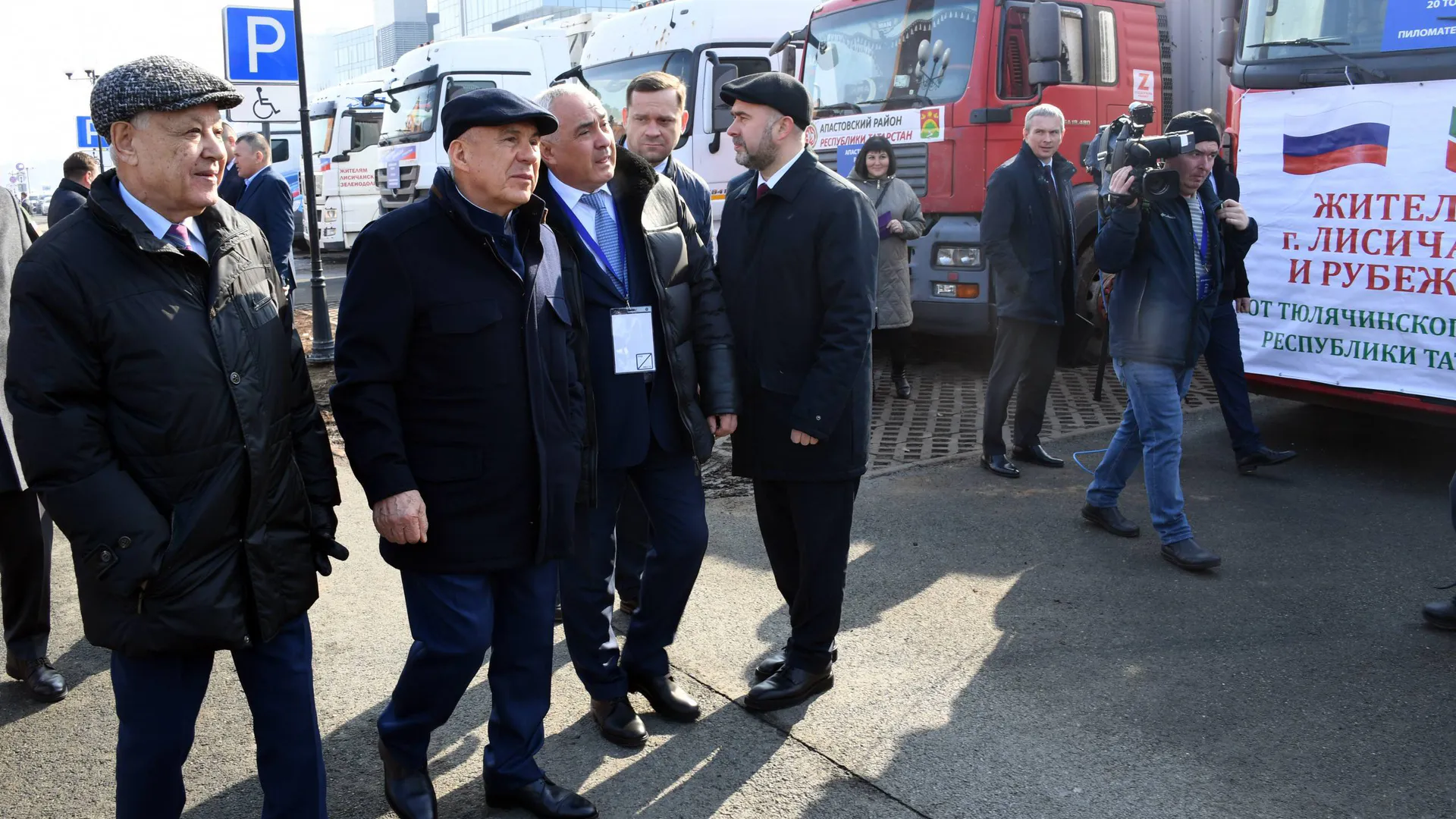 Нижнекамск отправил 102-й гуманитарный конвой в зону СВО