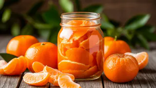 Мандариновые корки заливаю растительным маслом - всю зиму радуюсь своей смекалке: крутой лайфхак