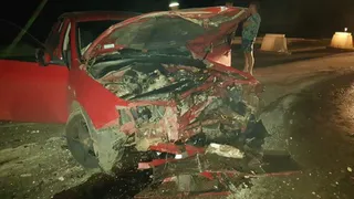 ДТП в Нижнекамском районе: женщина не заметила бетонный блок 