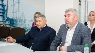 Президент Академии наук РТ посетил колледж им. Лемаева в Нижнекамске