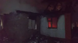 В Нижнекамском районе при пожаре погибли мужчина и женщина