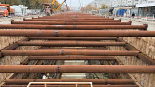 Готовность первого участка новой линии казанского метро достигла 46 %