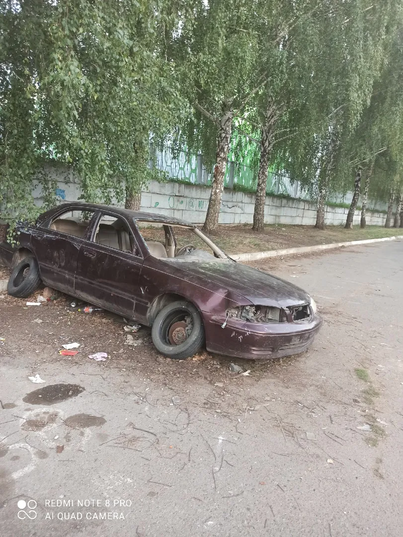 Нижнекамцы просят очистить двор от автохлама