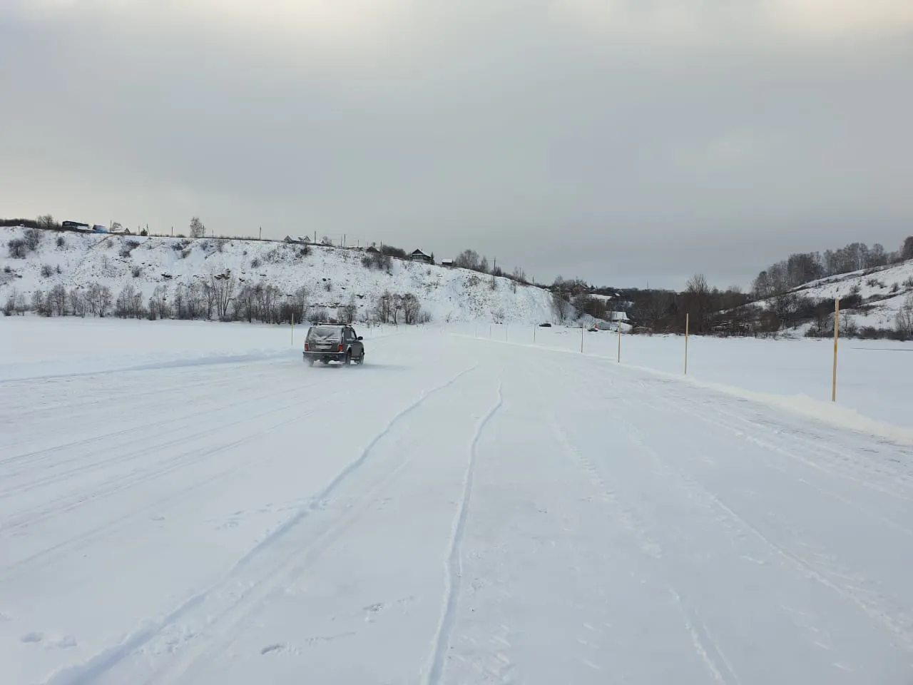 Закрыта ледовая переправа через Каму