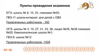 Нижнекамские школьники узнали о плане проведения ОГЭ и ЕГЭ