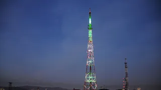 Нижнекамскую телевышку "подсветят" на День города