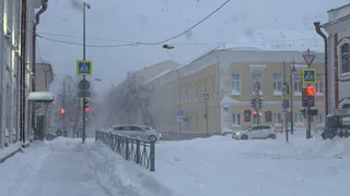 Штормовое предупреждение: в Татарстане 28 февраля ожидается туман, сильный снег, метель