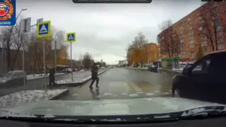В Нижнекамске водителя, который уехал с места ДТП, лишили прав на год