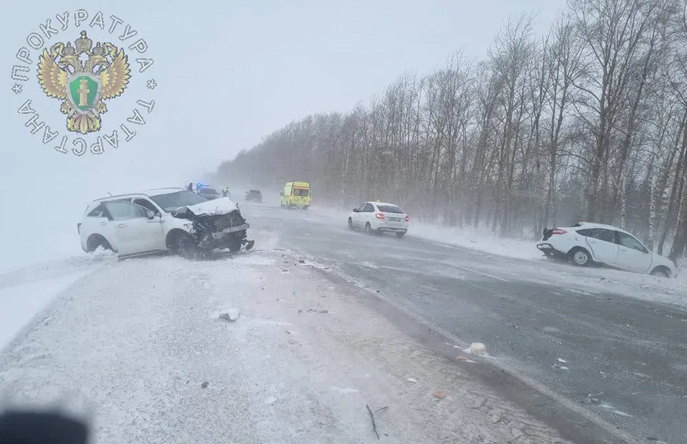 Два человека погибли в ДТП на трассе под Нижнекамском