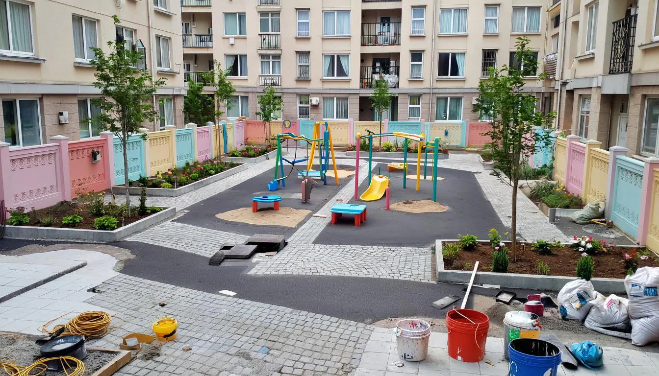 55 дворов благоустроят в Нижнекамском районе в 2026 году по программе «Наш двор»