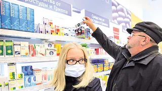 Аптеки будут наказаны за отсутствие медицинских масок и противовирусных препаратов
