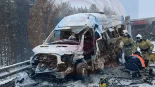 В Альметьевском районе 14 декабря произошла трагическая авария, унесшая жизни двух человек