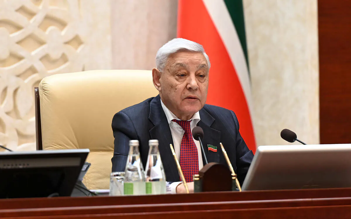 «Служение Отечеству»: Фарид Мухаметшин покинул пост главы Госсовета Татарстана после 28 лет работы