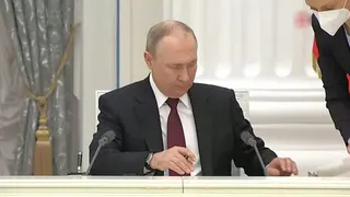 Путин подписал указы о признании ЛНР и ДНР