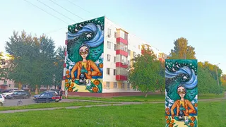 Нижнекамцы выбрали лучший народный эскиз мурала