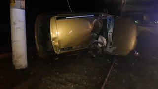 Ночью на Красном Ключе произошло ДТП